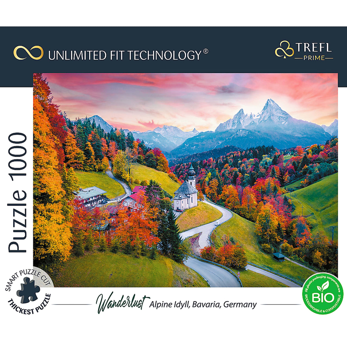Prime Wanderlust: At The Foot Of Alps, Bavaria, Germany 1000 Piece Puzzle