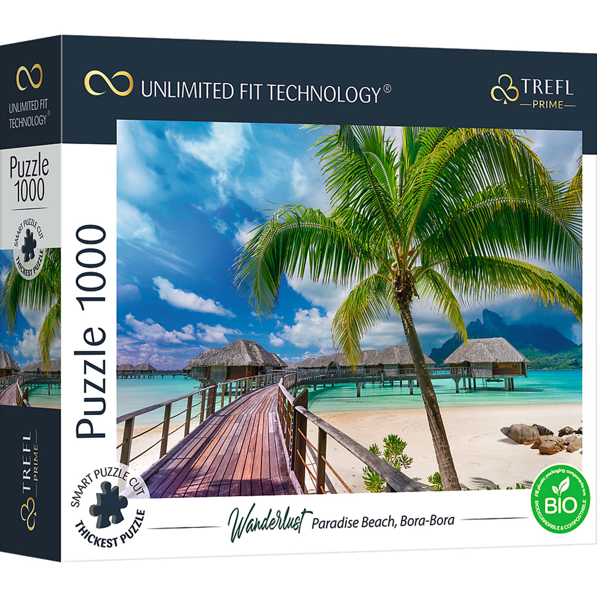 Prime Wanderlust: Paradise Beach, Bora-bora 1000 Piece Puzzle