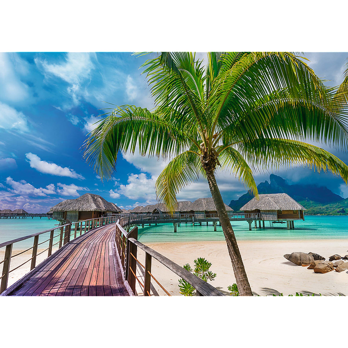 Prime Wanderlust: Paradise Beach, Bora-bora 1000 Piece Puzzle