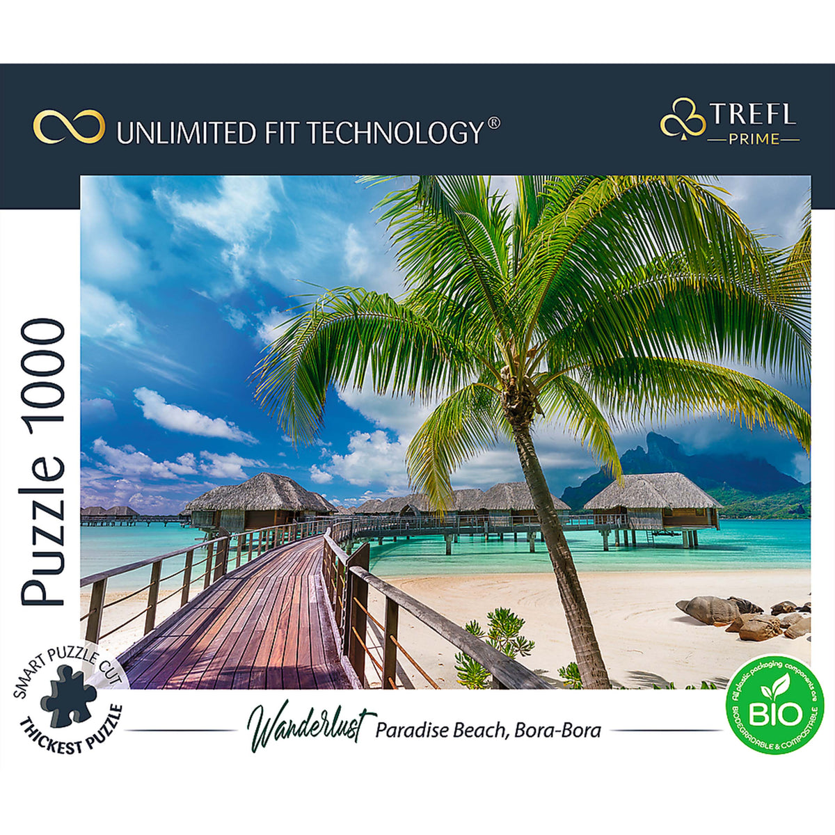 Prime Wanderlust: Paradise Beach, Bora-bora 1000 Piece Puzzle