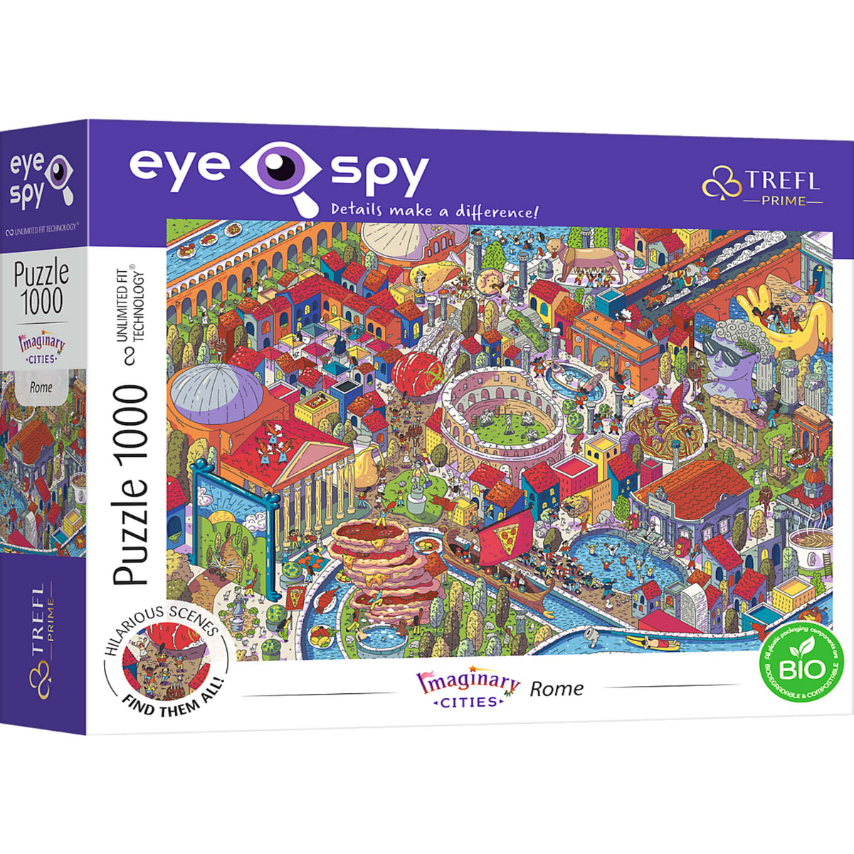 Prime Eye Spy Imaginary Cities: Rome 1000 Piece Puzzle