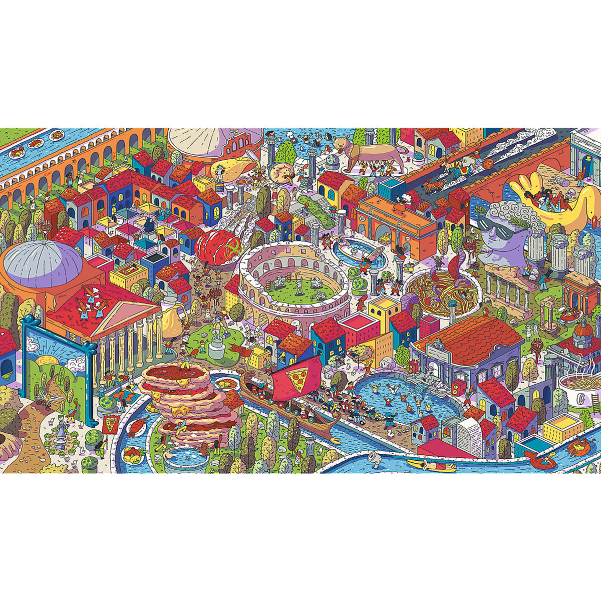 Prime Eye Spy Imaginary Cities: Rome 1000 Piece Puzzle