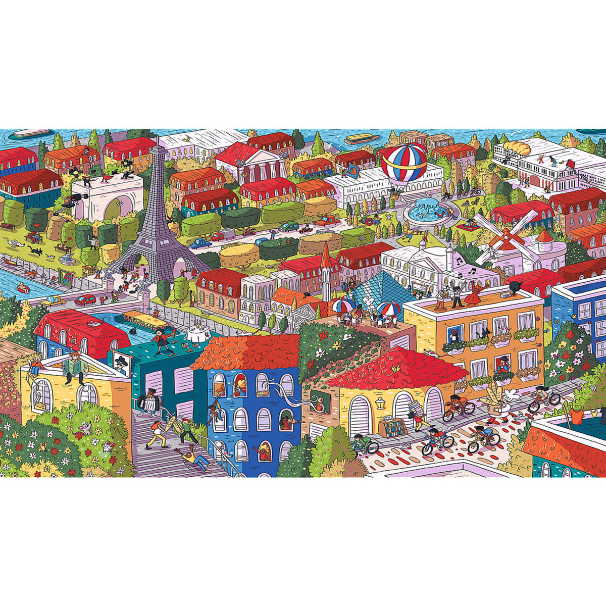 Prime Eye Spy Sneaky Peakers: Paris 1000 Piece Puzzle