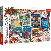Red Winter Memories 1000 Piece Puzzle