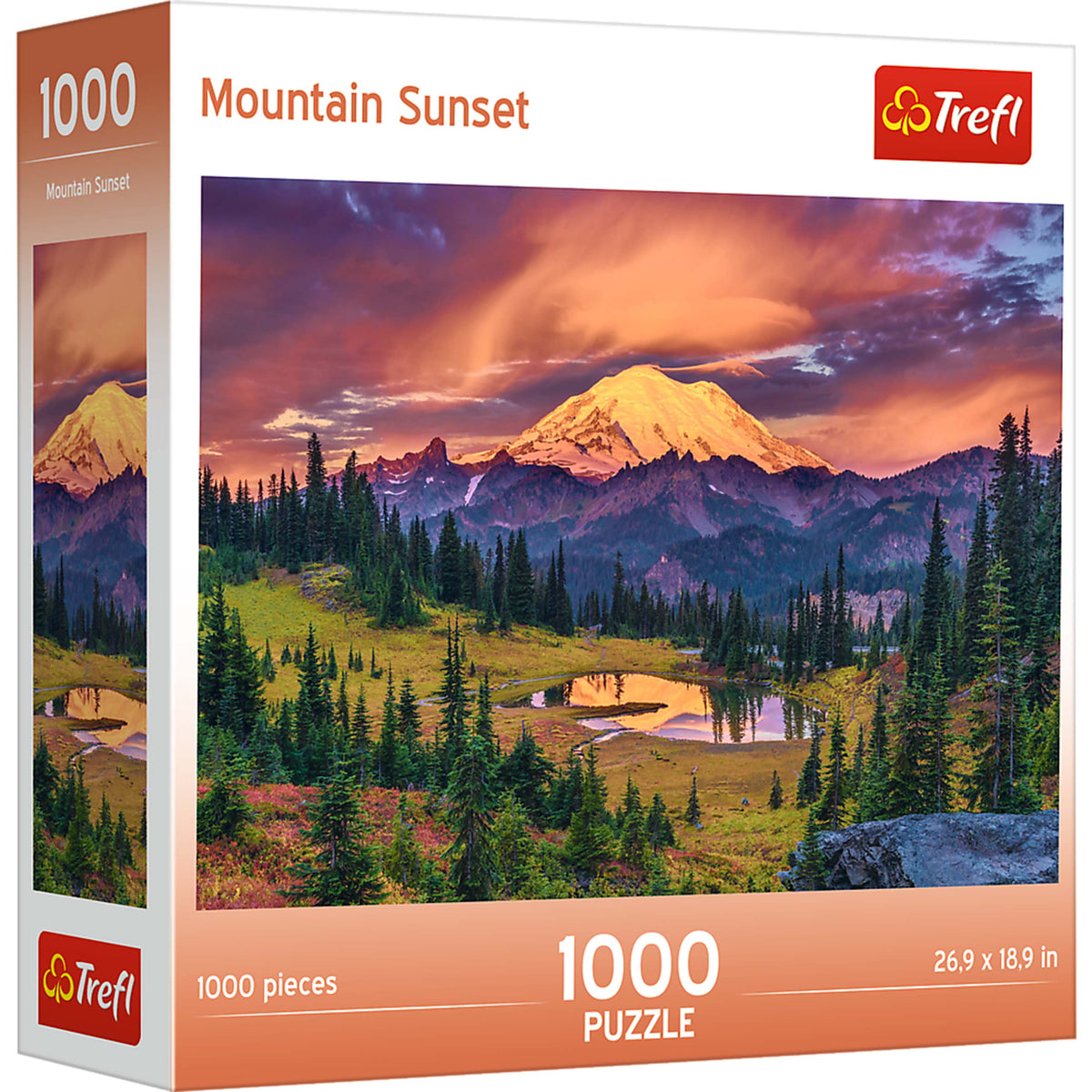 Red Mountain Sunset 1000 Piece Puzzle