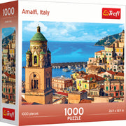 Red Amalfi, Italy 1000 Piece Puzzle