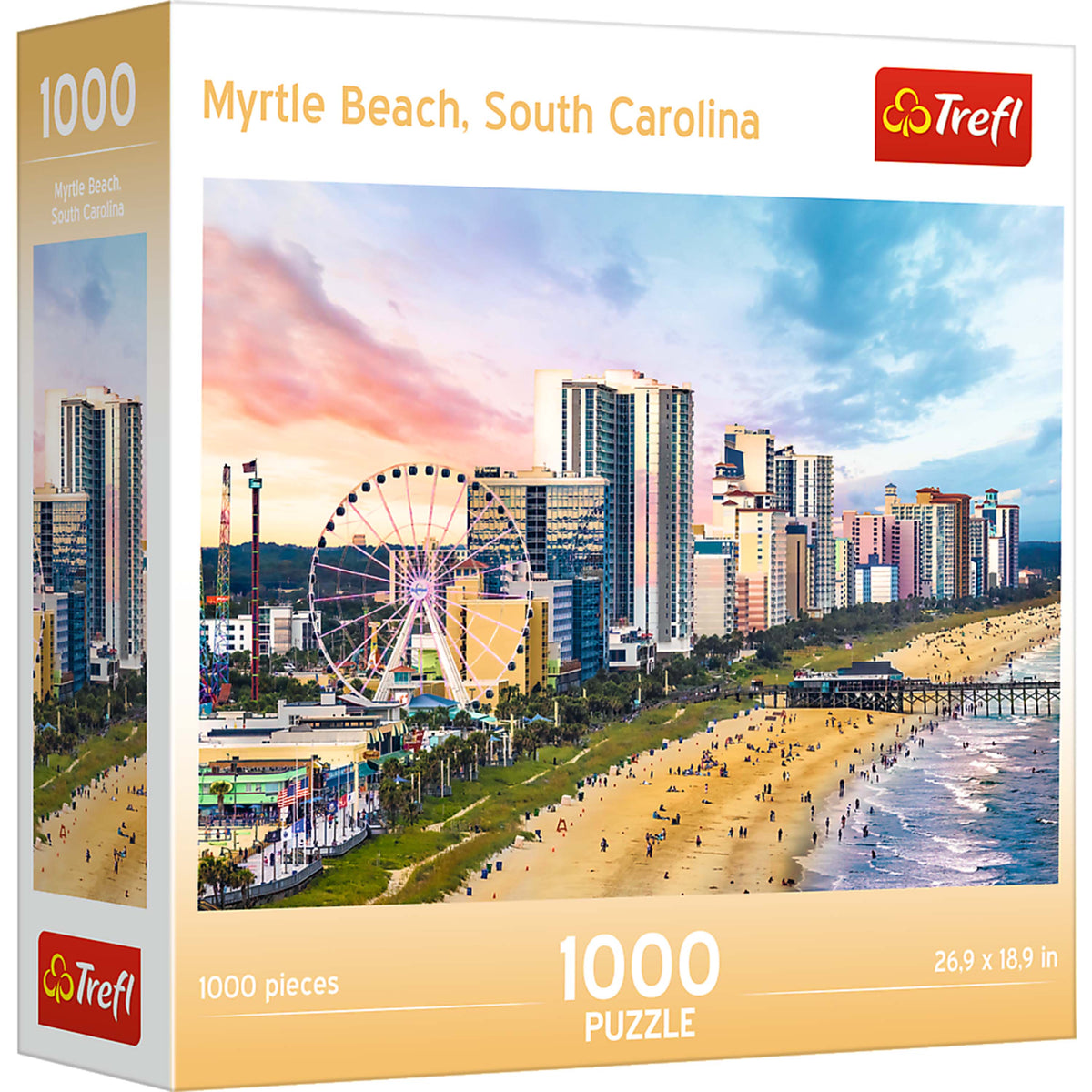 Red Myrtle Beach 1000 Piece Puzzle