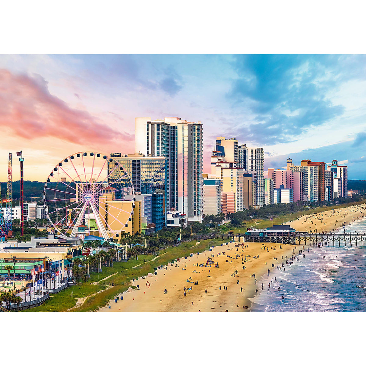 Red Myrtle Beach 1000 Piece Puzzle