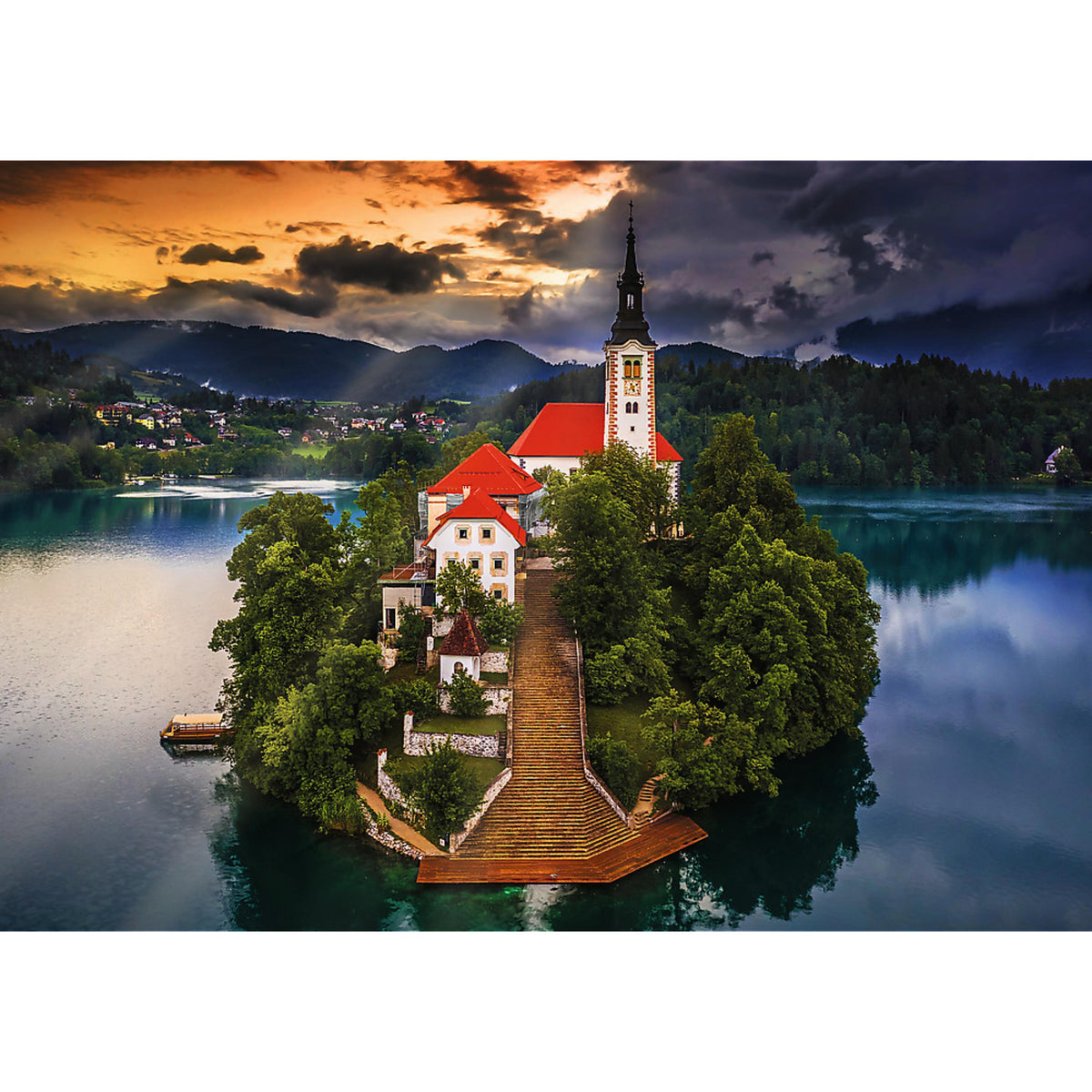 Premium Plus Lake Bled, Slovenia 1000 Piece Puzzle
