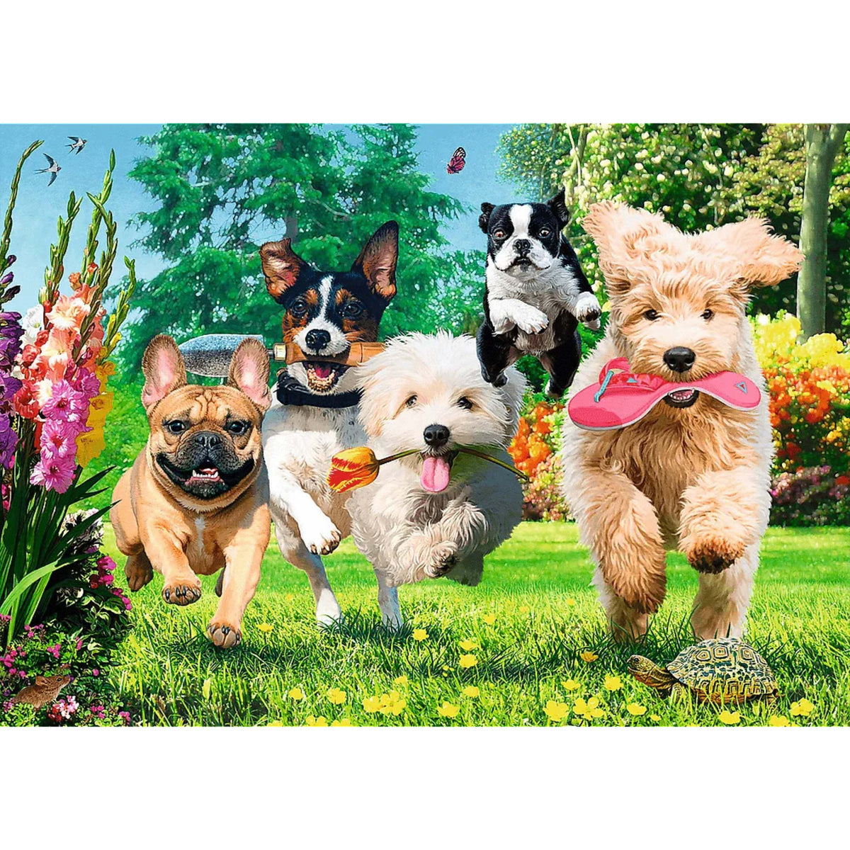 Premium Plus Here Comes Trouble! 1000 Piece Puzzle