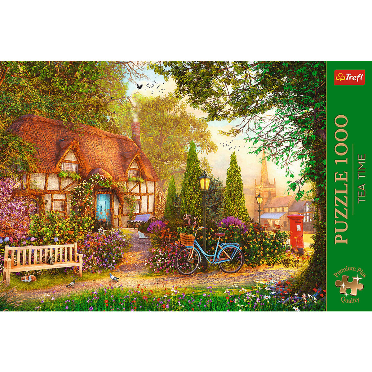Premium Plus Thatched Cottage 1000 Piece Puzzle