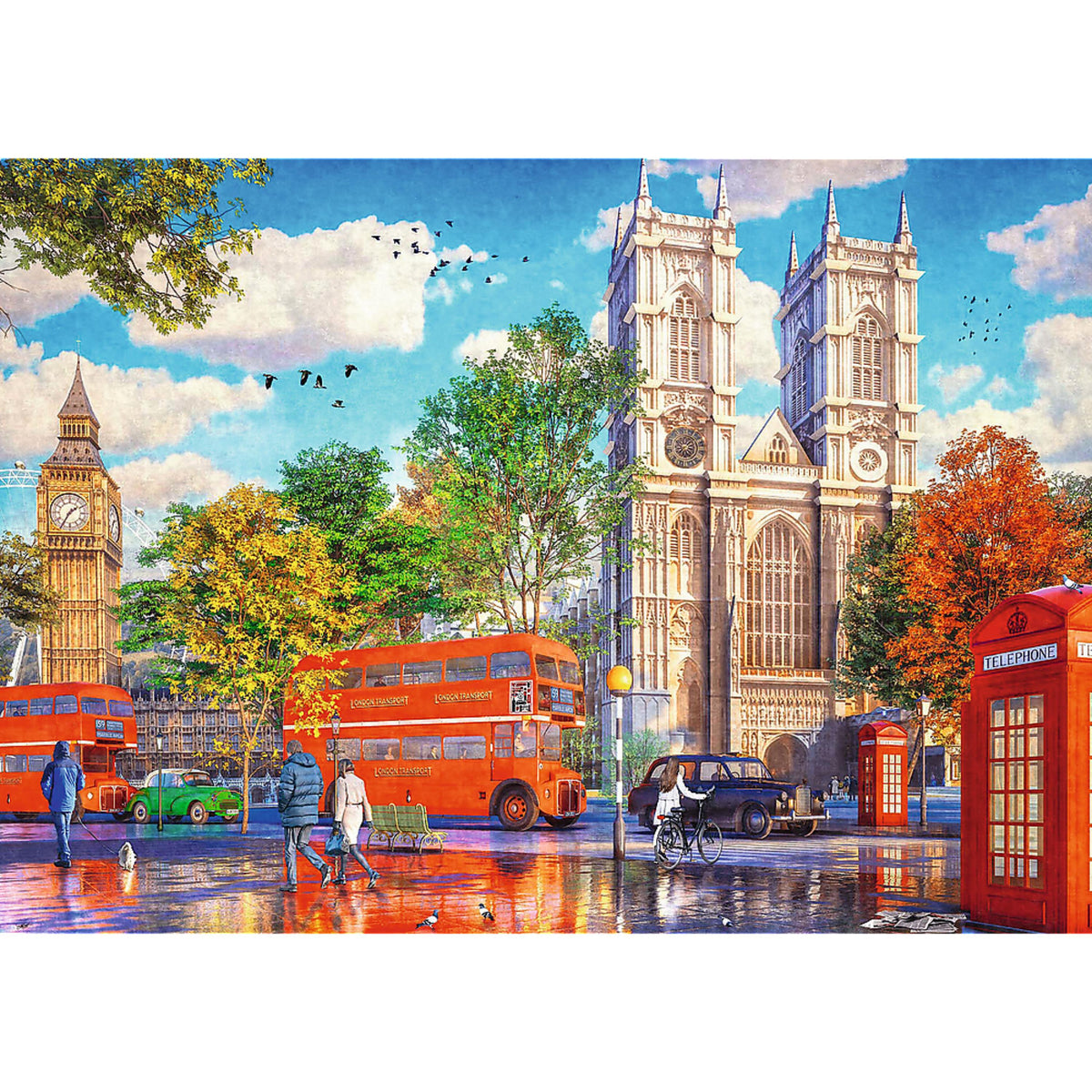Premium Plus A View Of London 1000 Piece Puzzle