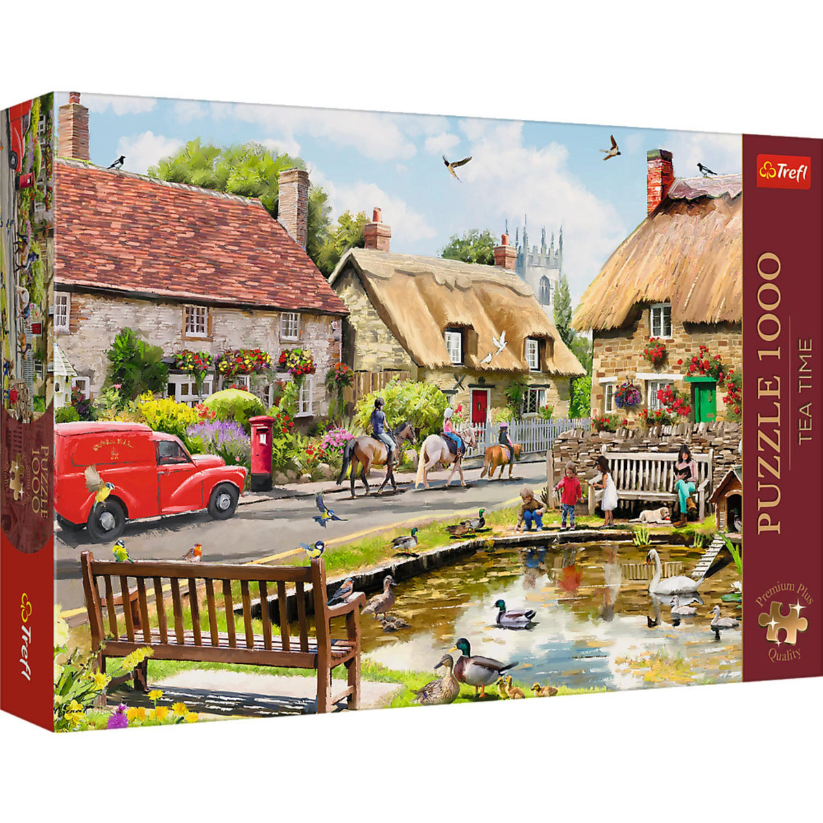 Premium Plus Summer In The Village 1000 Piece Puzzle
