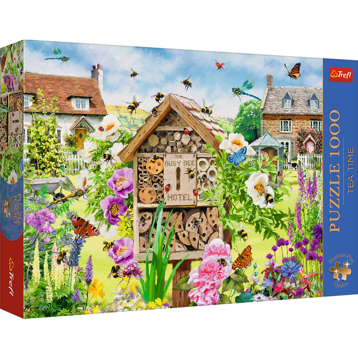 Premium Plus House For Bees 1000 Piece Puzzle