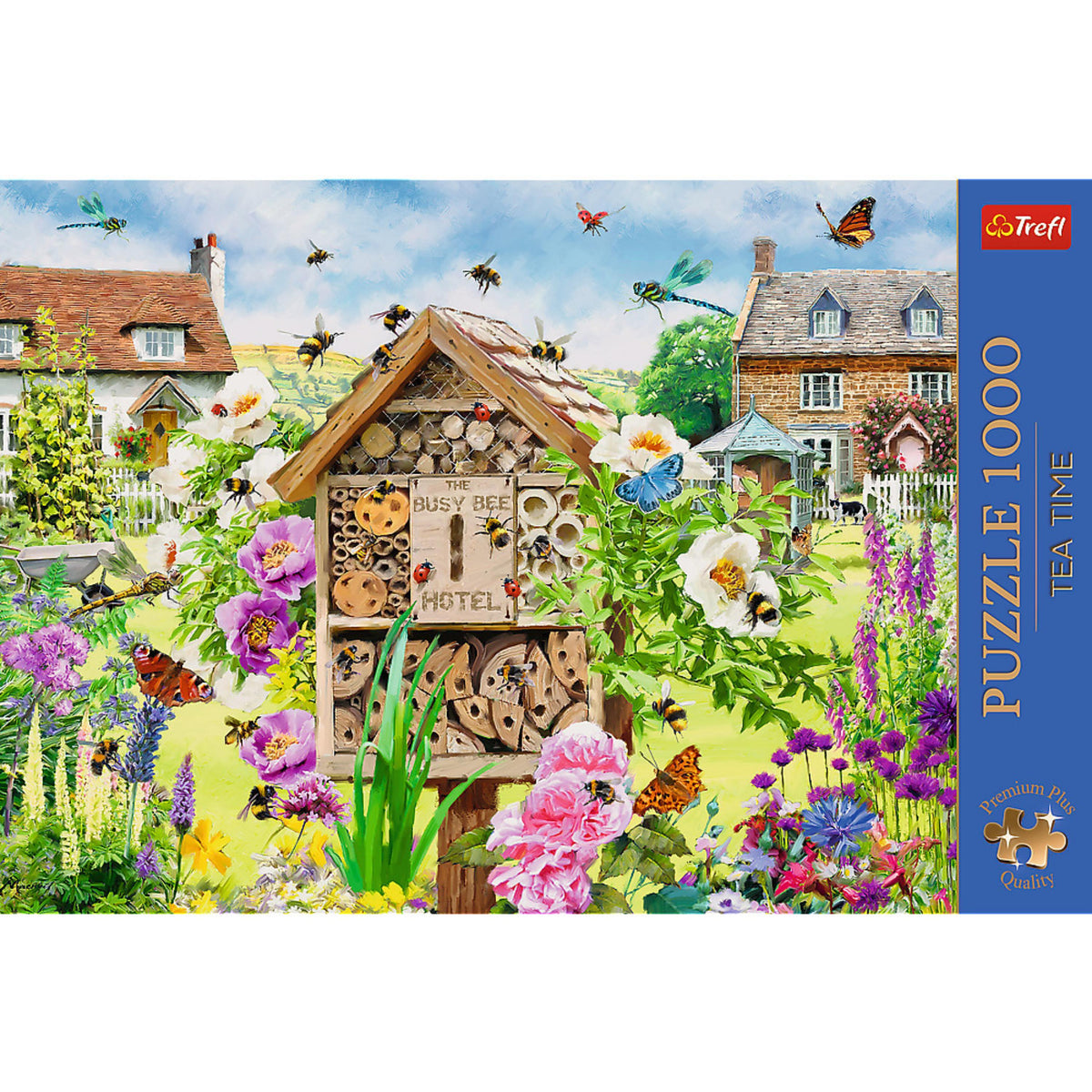 Premium Plus House For Bees 1000 Piece Puzzle