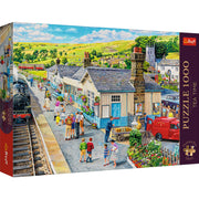 Premium Plus The Village Station 1000 Piece Puzzle
