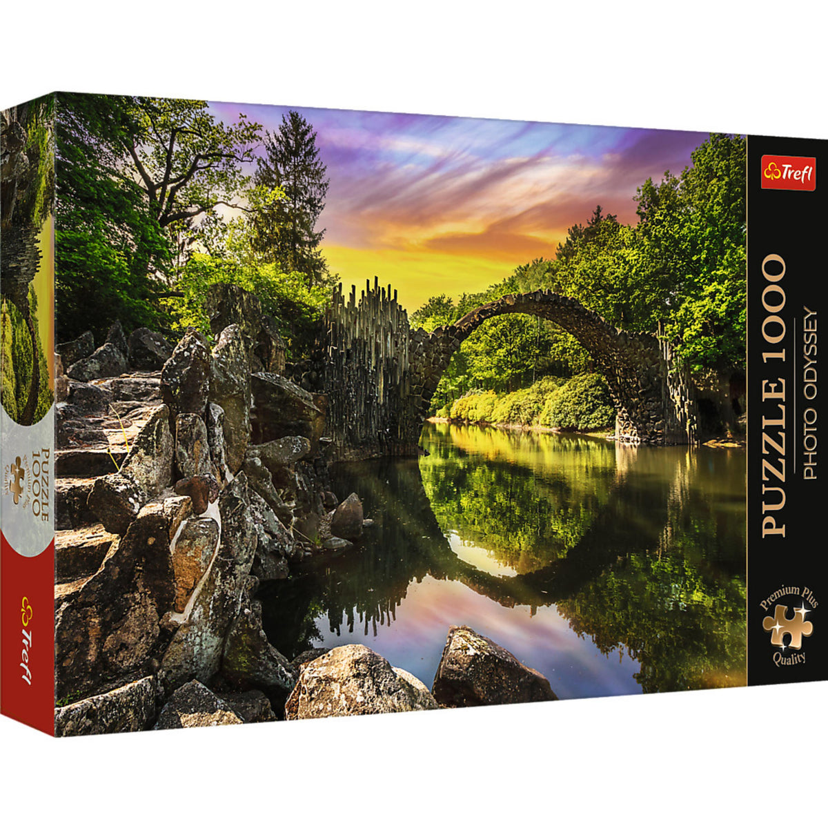 Premium Plus Rakotz Bridge In Kromlau, Germany 1000 Piece Puzzle