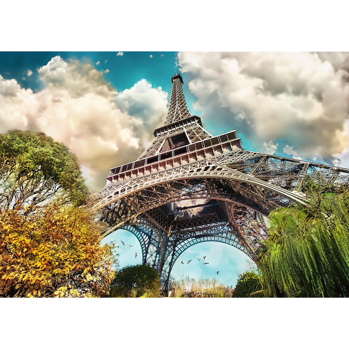 Premium Plus Eiffel Tower In Paris, France 1000 Piece Puzzle