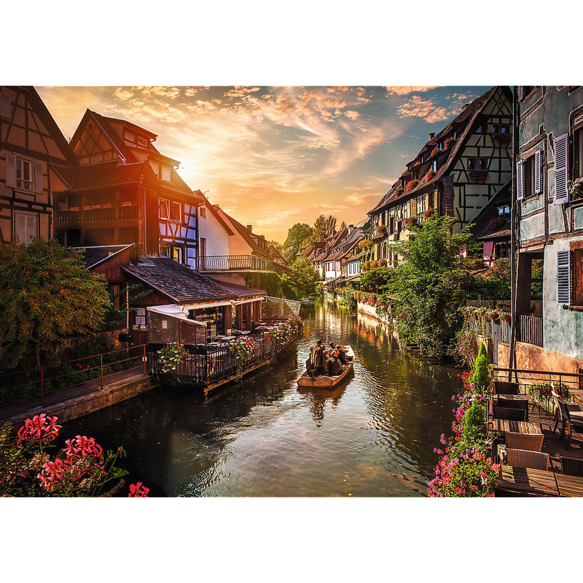 Premium Plus Little Venice In Colmar, France 1000 Piece Puzzle