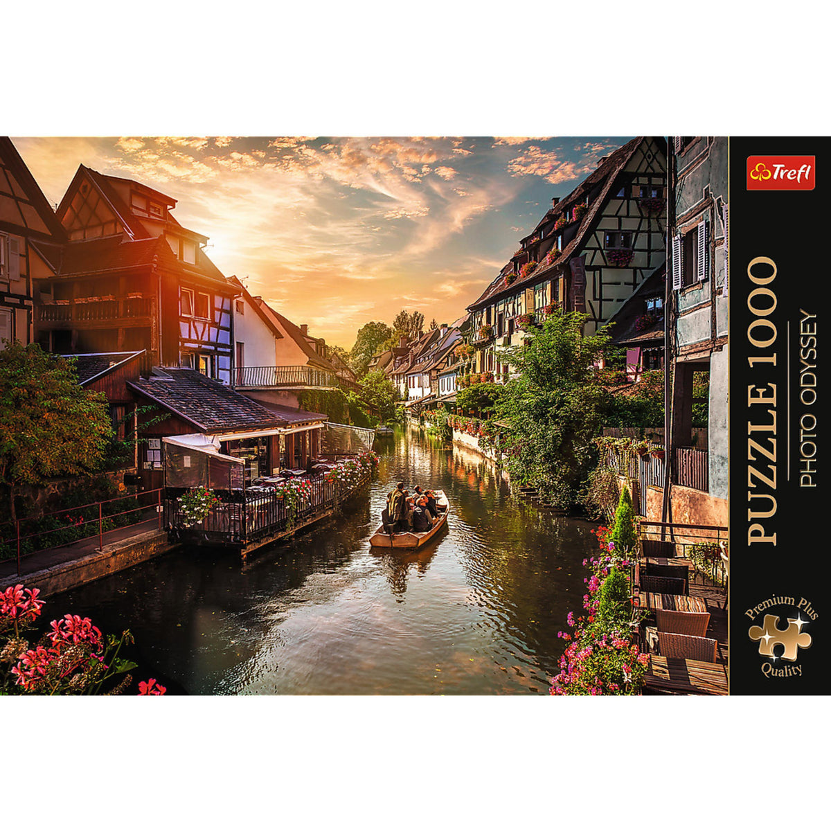Premium Plus Little Venice In Colmar, France 1000 Piece Puzzle