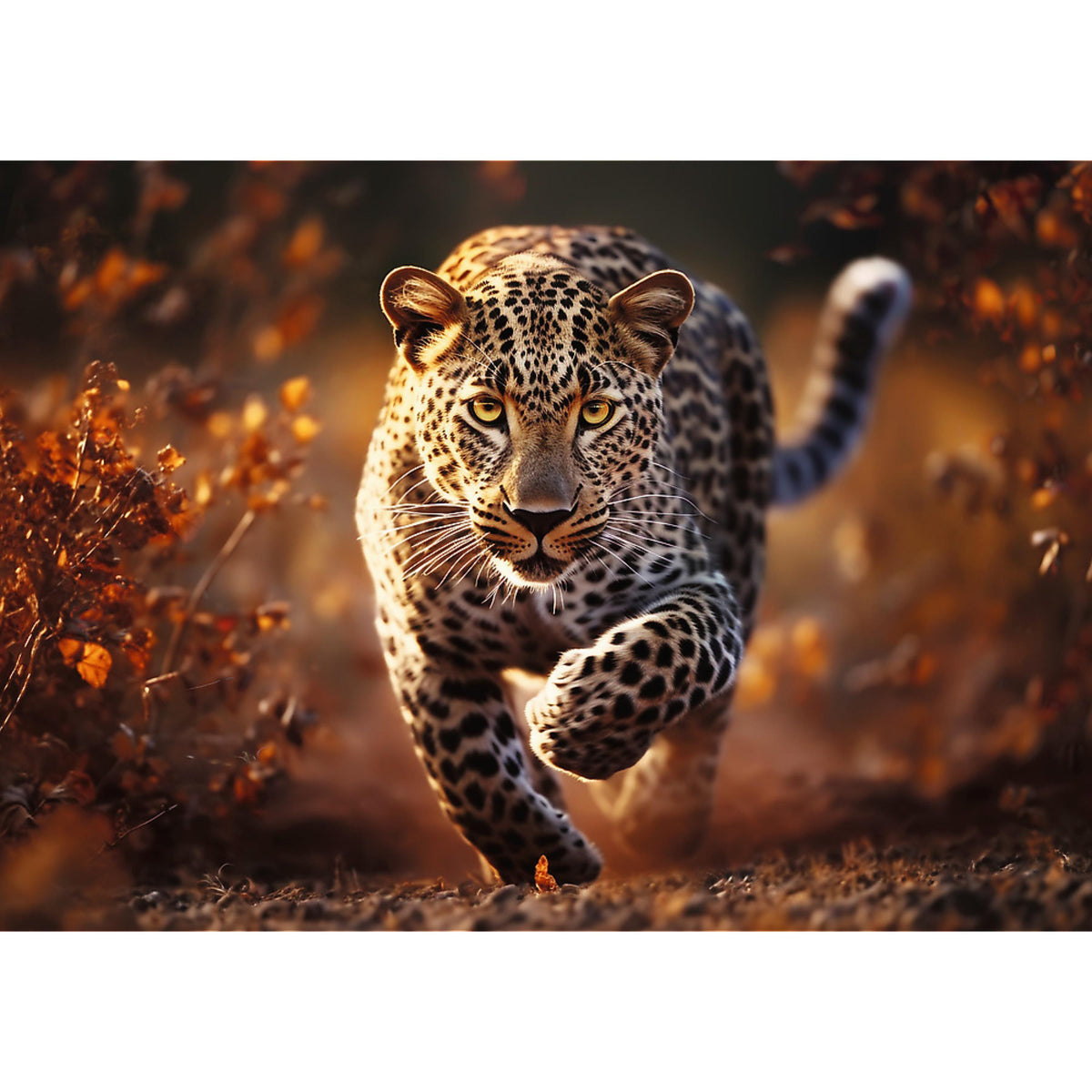 Premium Plus Wild Leopard 1000 Piece Puzzle