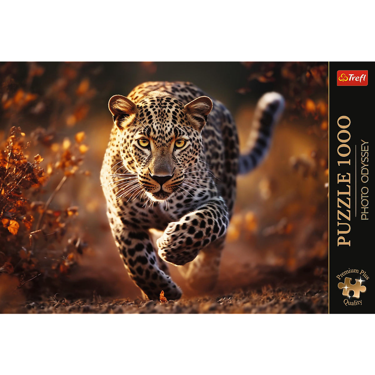 Premium Plus Wild Leopard 1000 Piece Puzzle