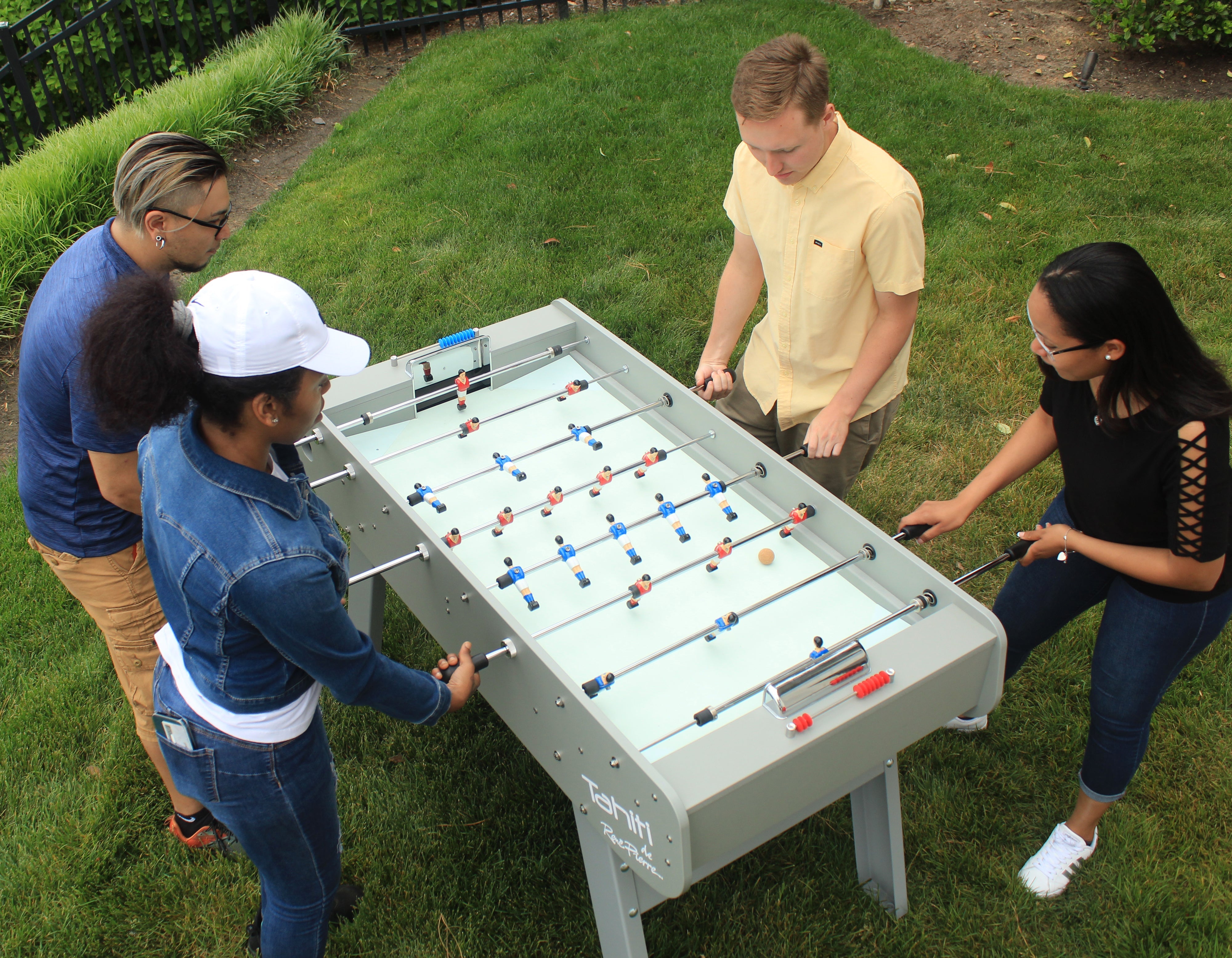 René Pierre Tahiti Outdoor Four-Player Foosball Table