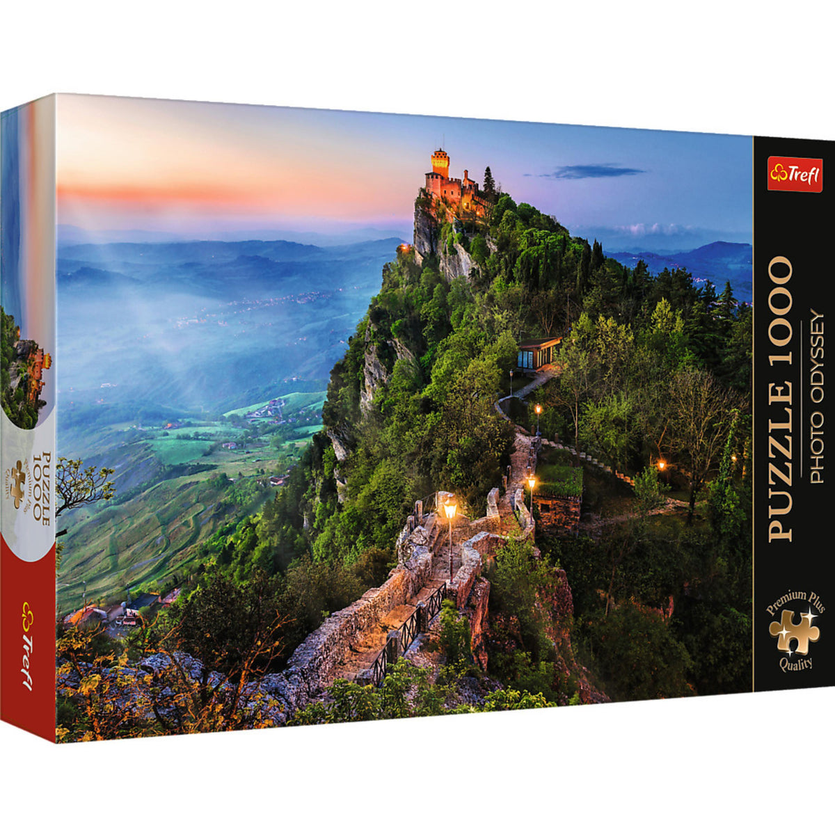 Premium Plus Cesta Tower, San Marino 1000 Piece Puzzle