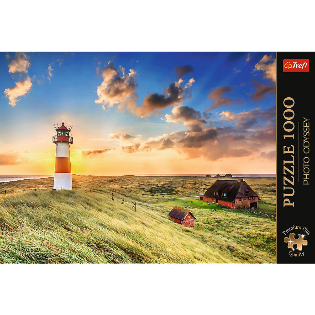 Premium Plus List-ost Lighthouse, Germany 1000 Piece Puzzle