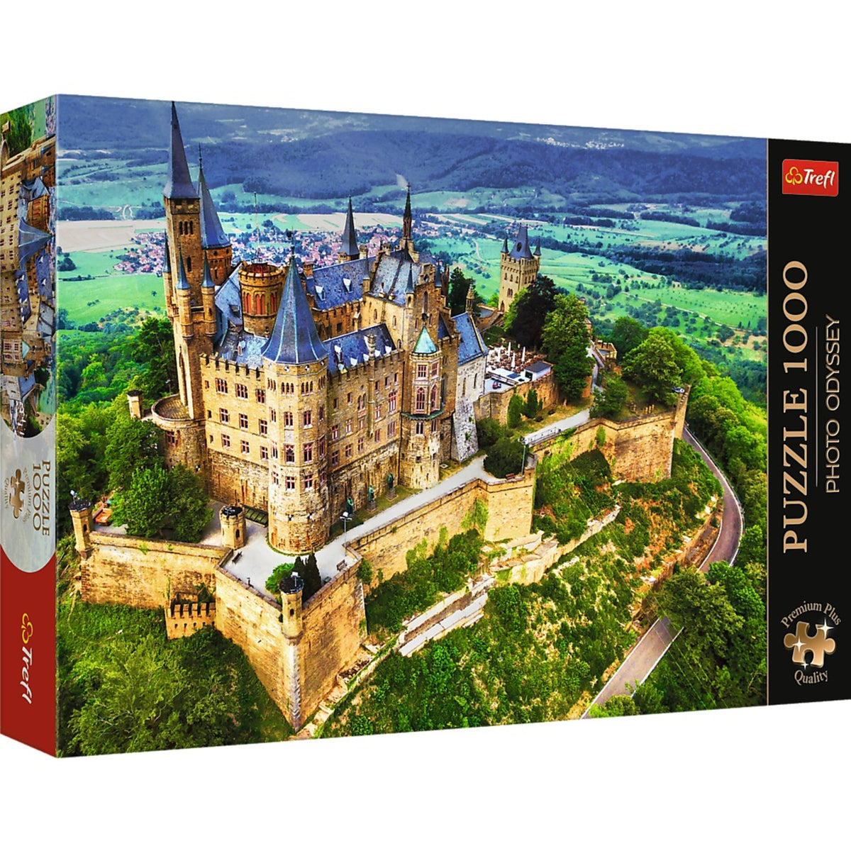 Premium Plus Hohenzollern Castle, Germany 1000 Piece Puzzle