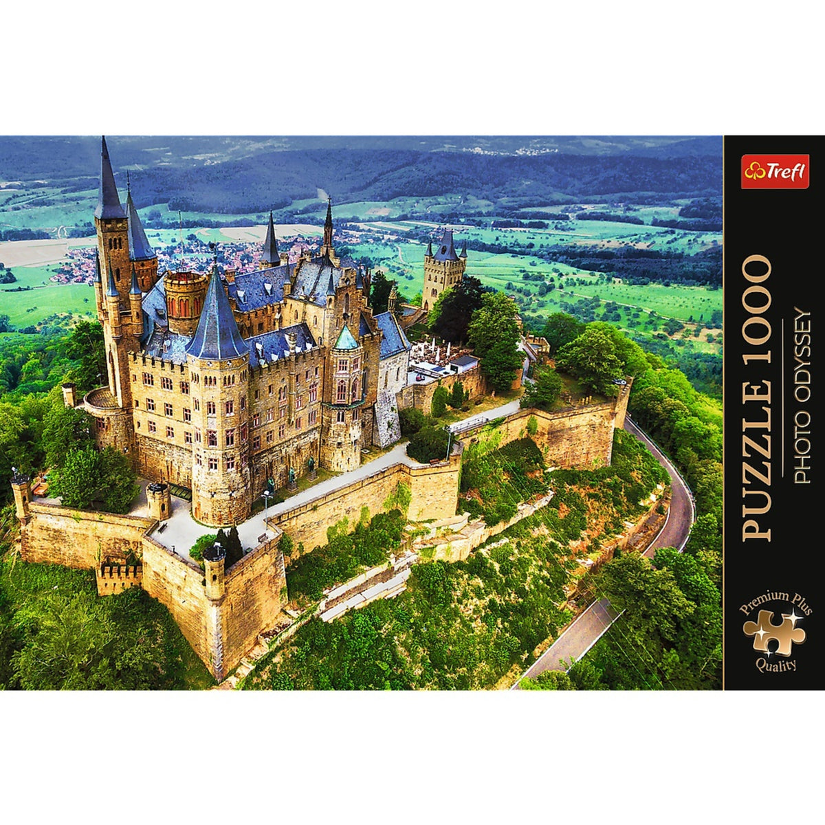 Premium Plus Hohenzollern Castle, Germany 1000 Piece Puzzle