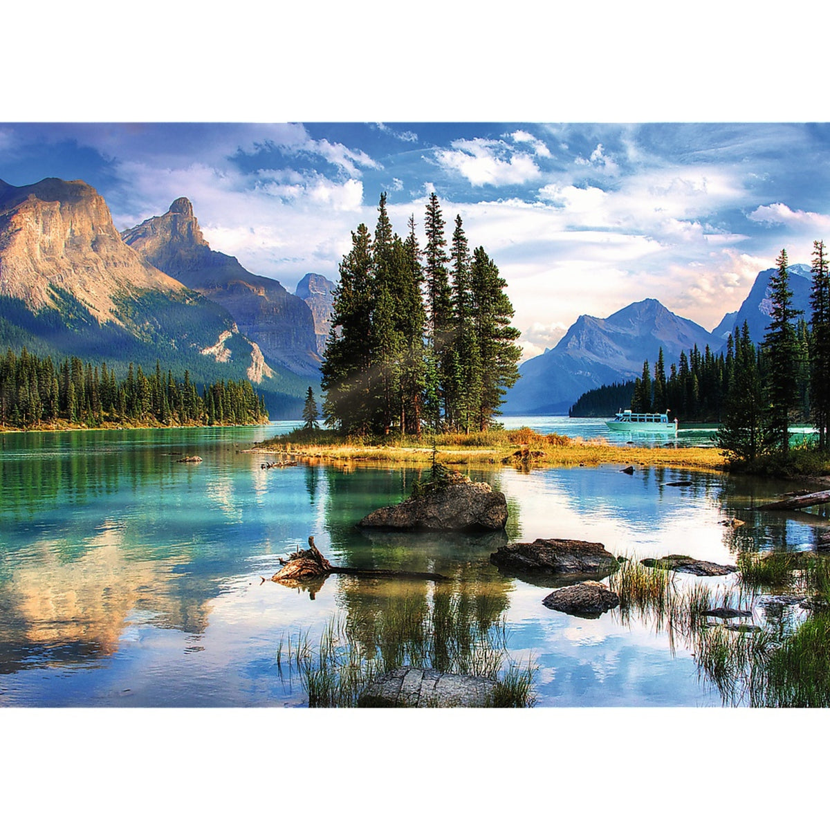 Premium Plus Spirit Island, Canada 1000 Piece Puzzle