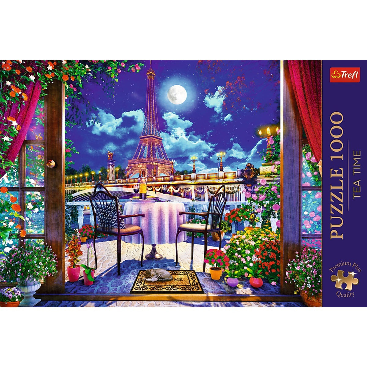 Premium Plus Parisian Moonlight 1000 Piece Puzzle