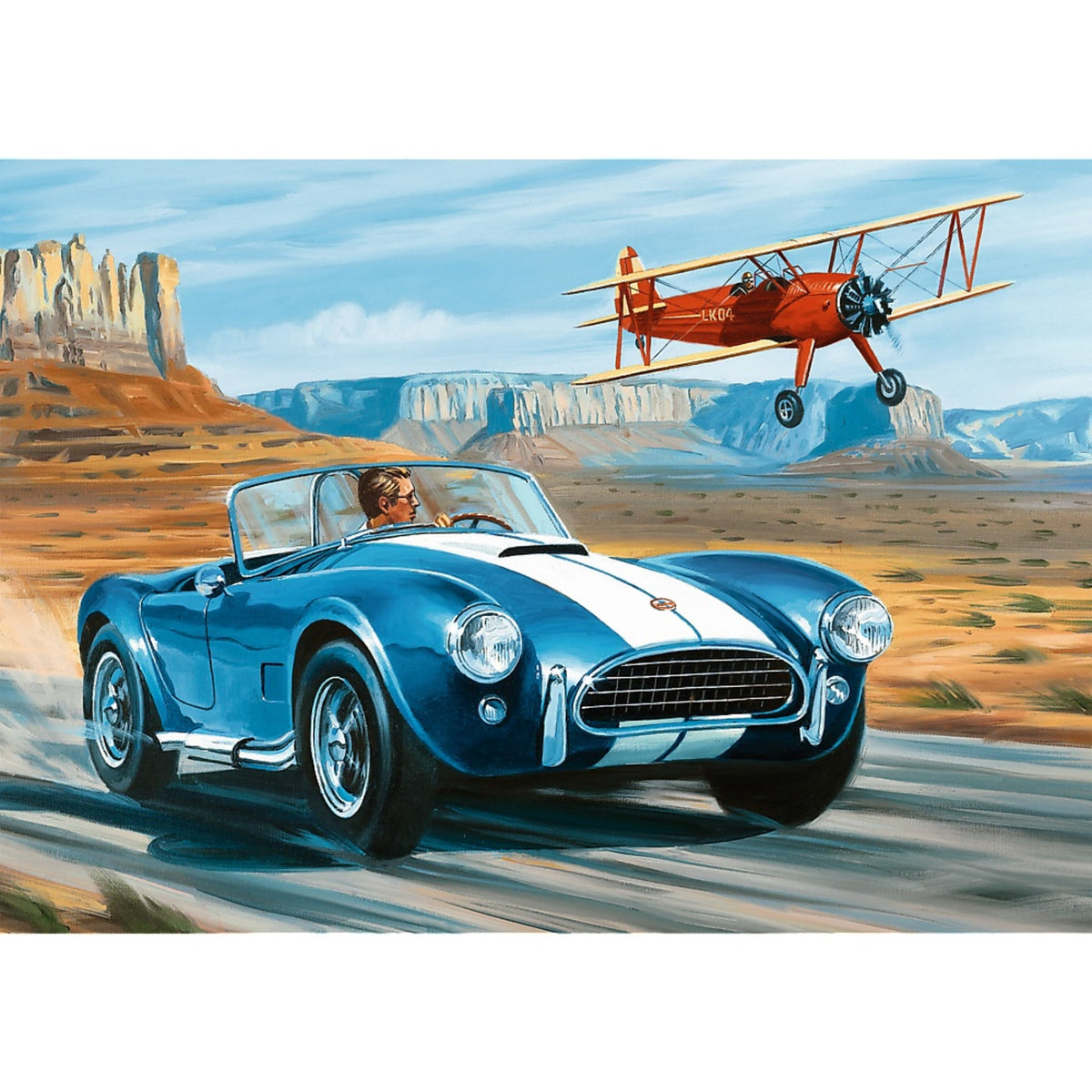 Premium Plus The Desert Race 1000 Piece Puzzle