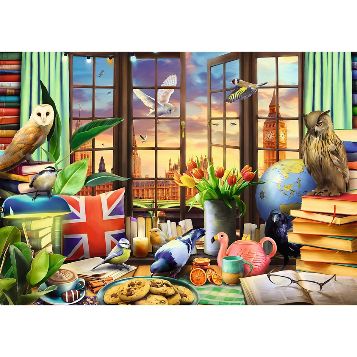 Premium Plus All Things British 1000 Piece Puzzle