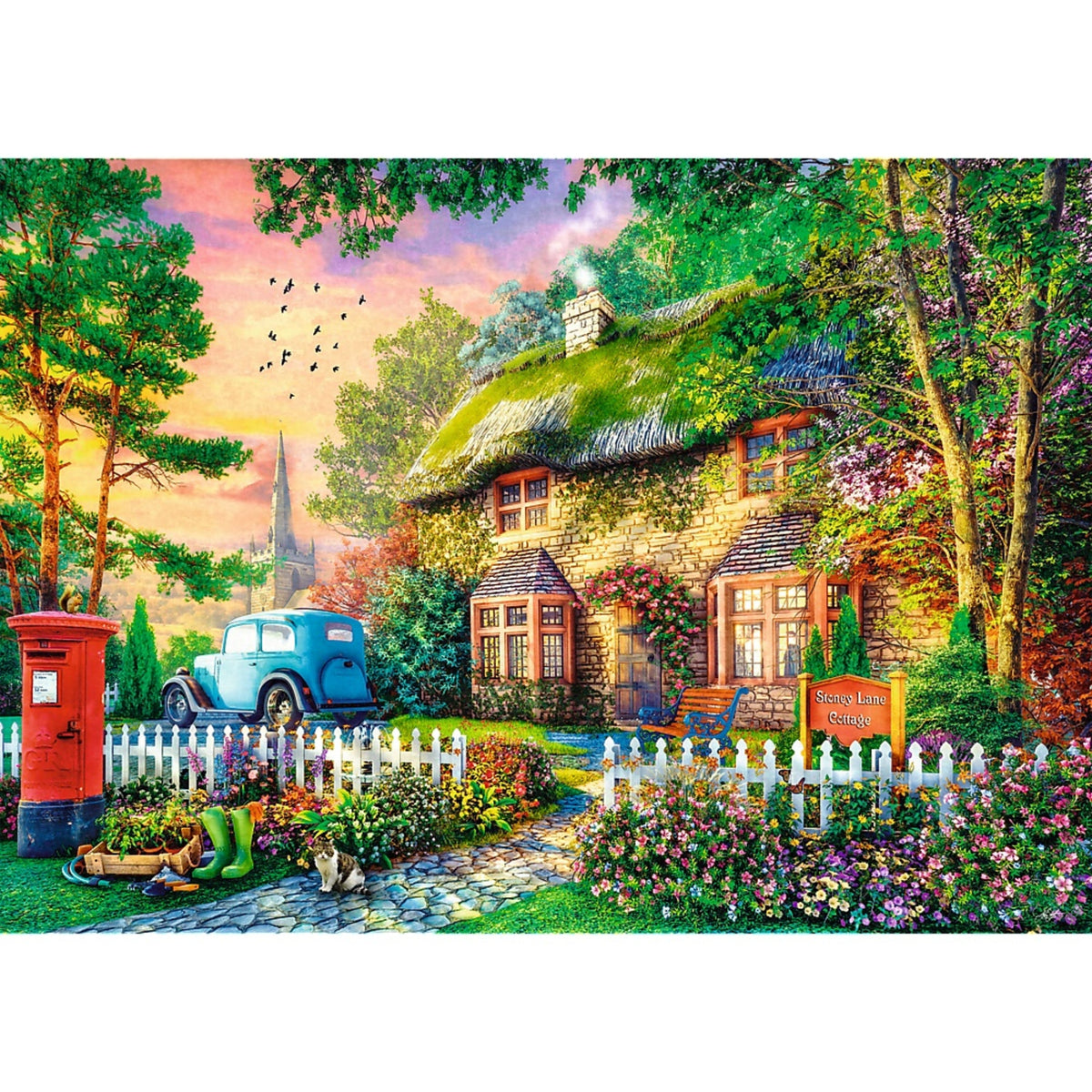 Premium Plus Stoney Lane Cottage 1000 Piece Puzzle