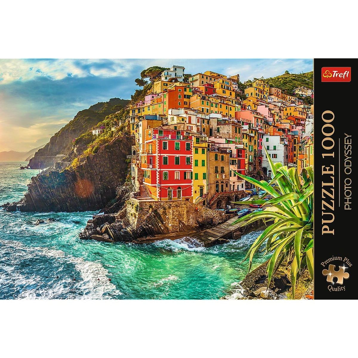 Premium Plus Town Of Riomaggiore, Italy 1000 Piece Puzzle