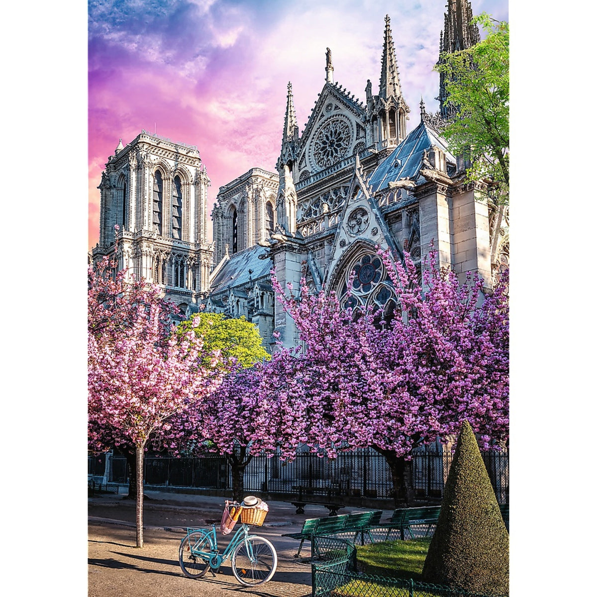 Premium Plus Notre Dame Cathedral Of Paris 1000 Piece Puzzle