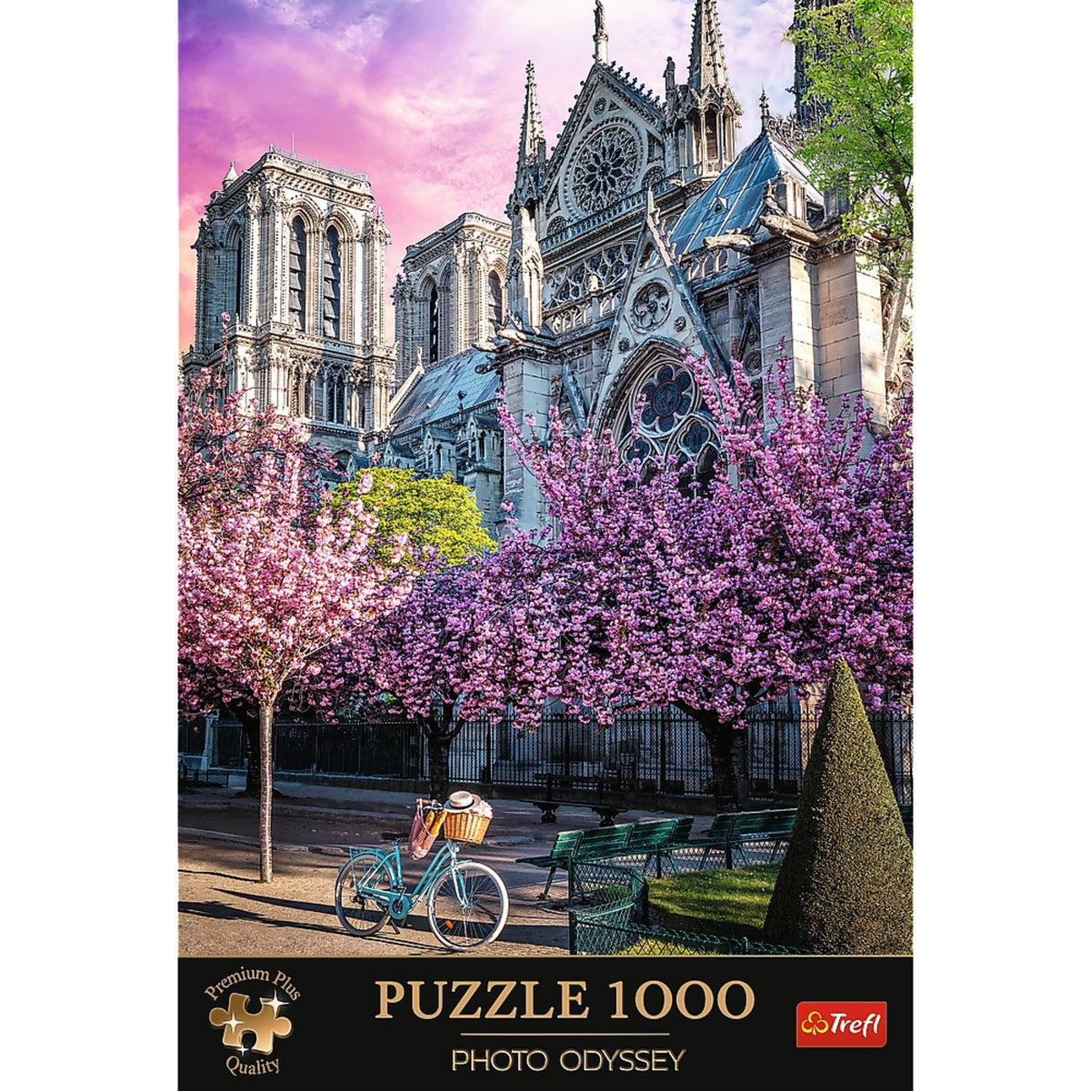 Premium Plus Notre Dame Cathedral Of Paris 1000 Piece Puzzle