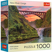 Red National Parks New River Gorge 1000 Piece Puzzle
