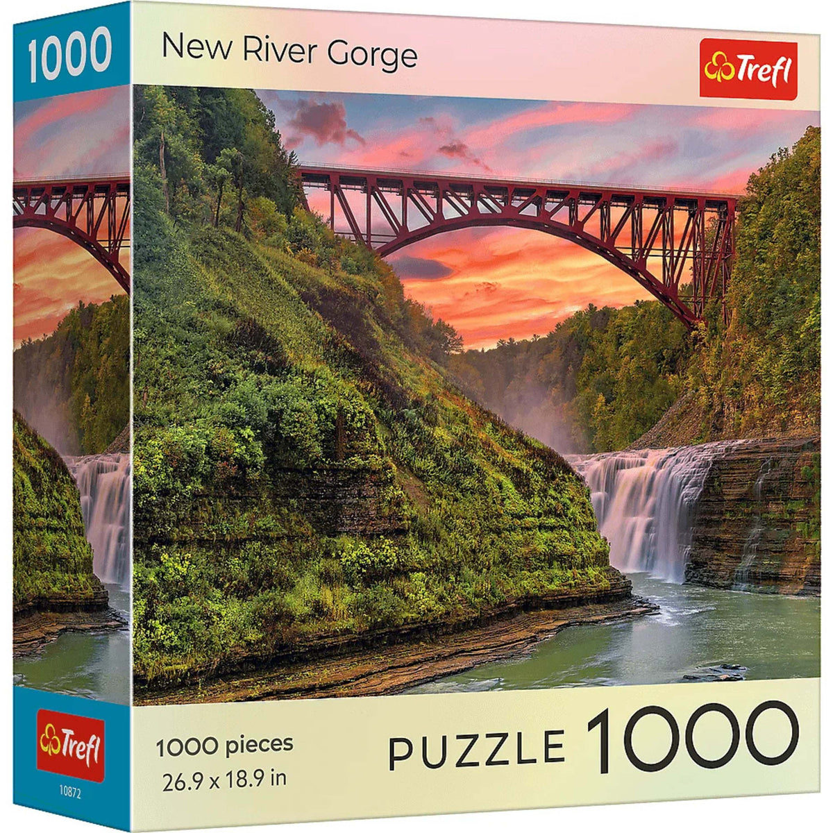 Red National Parks New River Gorge 1000 Piece Puzzle
