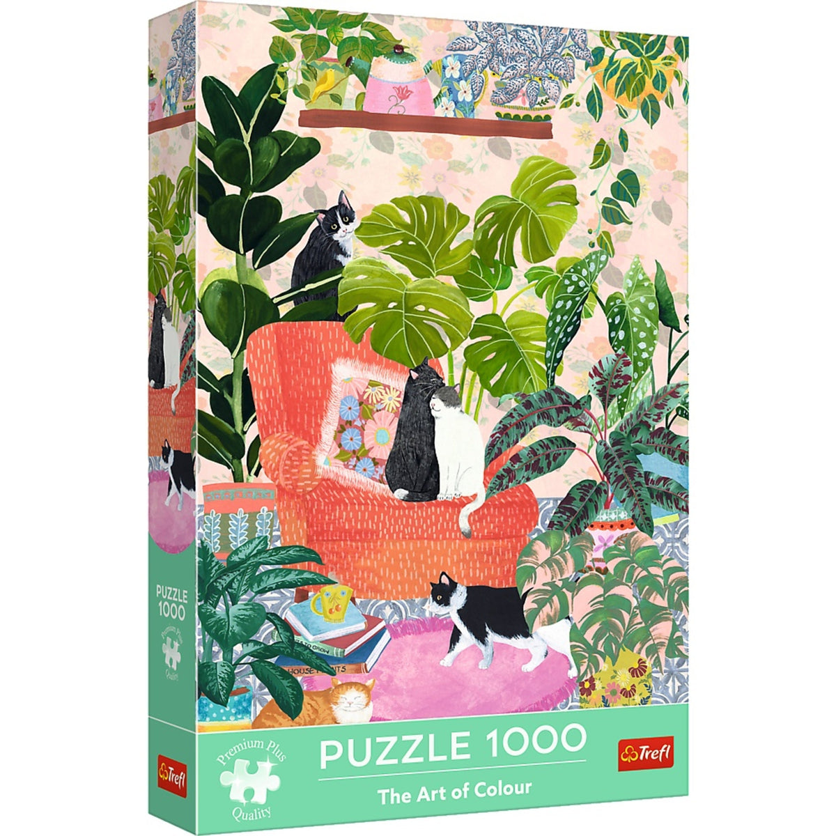 Premium Plus The Art Of Color Home Sweet Home 1000 Piece Puzzle