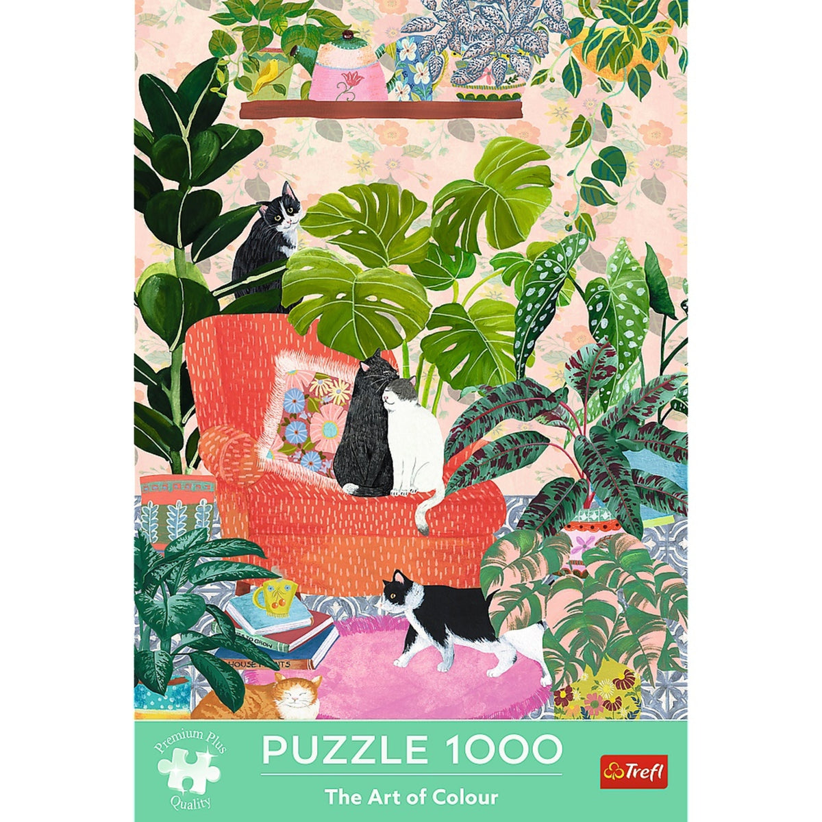 Premium Plus The Art Of Color Home Sweet Home 1000 Piece Puzzle