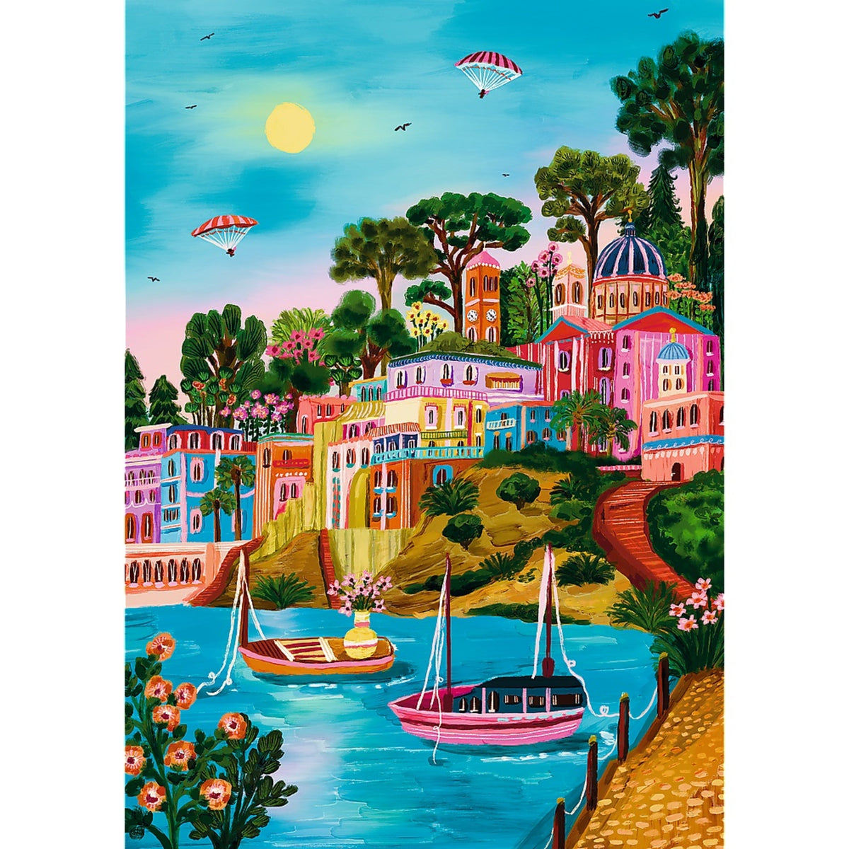 Premium Plus The Art Of Color Syros, Greece 1000 Piece Puzzle