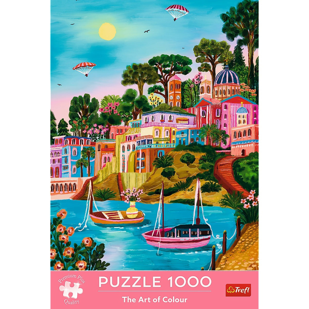 Premium Plus The Art Of Color Syros, Greece 1000 Piece Puzzle