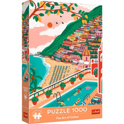 Premium Plus The Art Of Color Positano, Italy 1000 Piece Puzzle