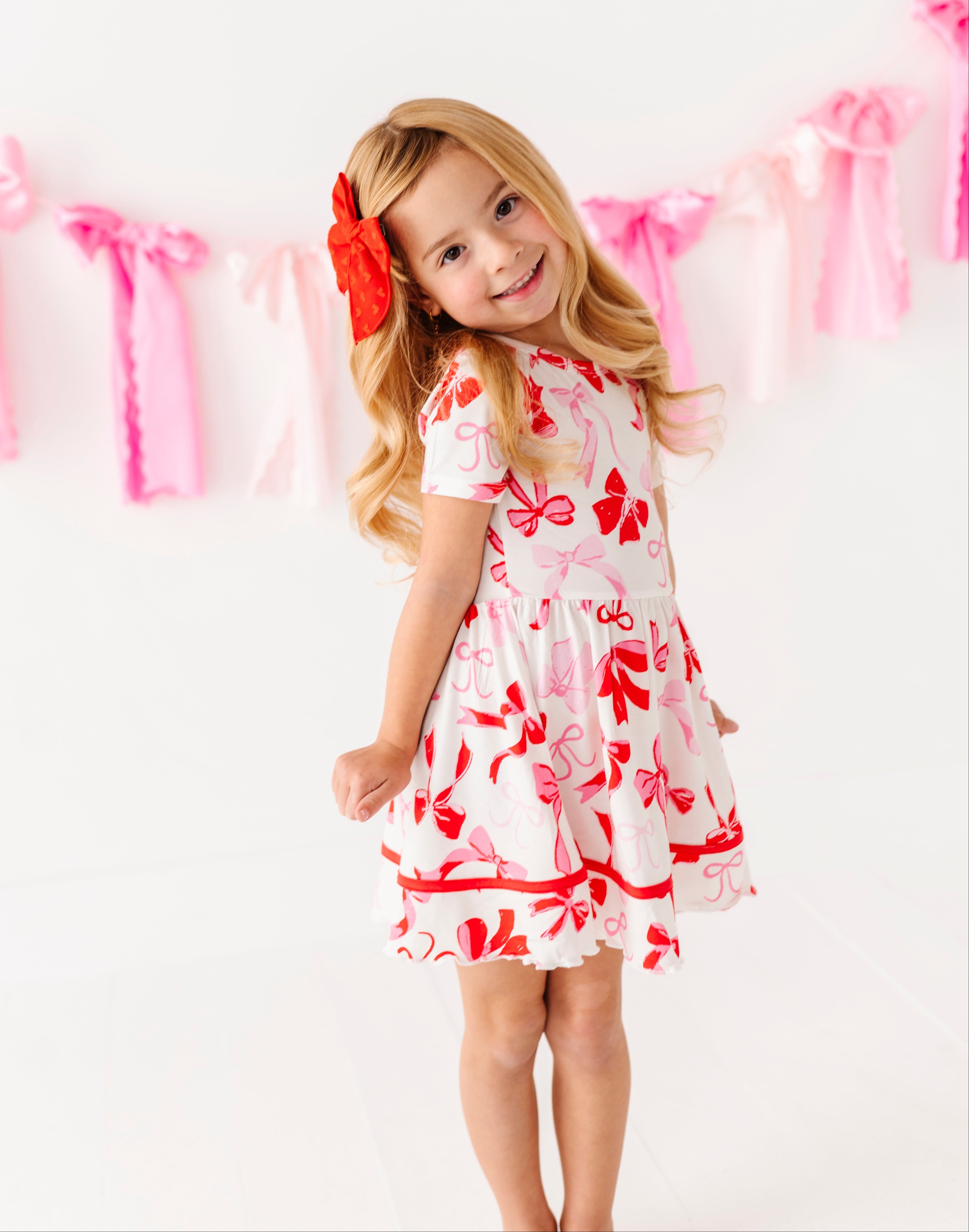 Blushing Bows Birdie Dress