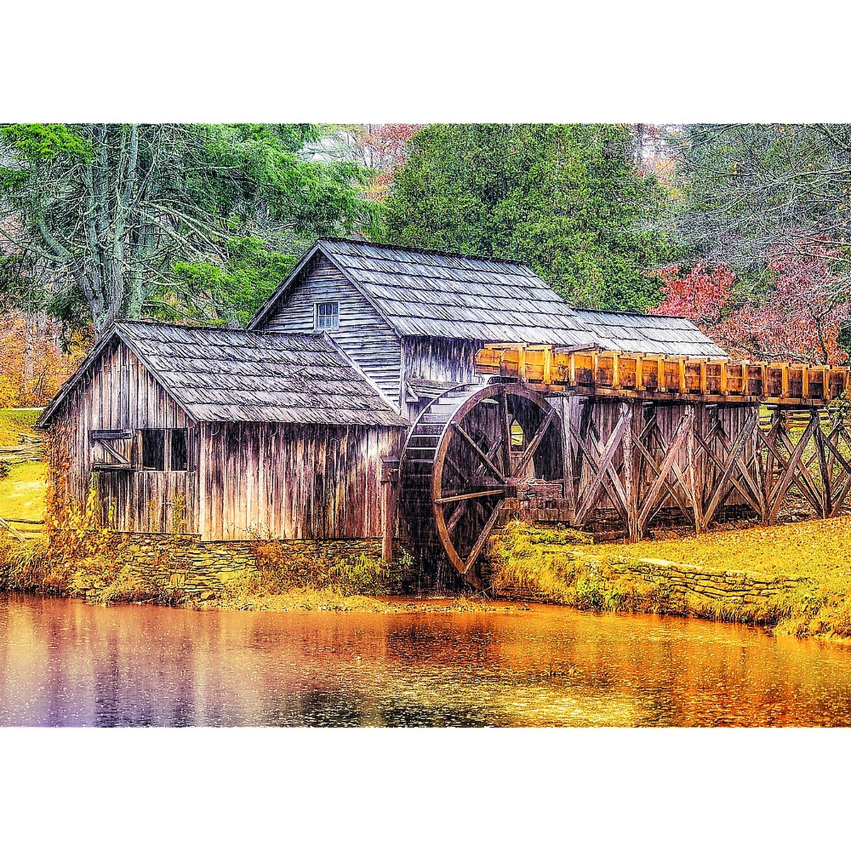 Red National Parks: Shenandoah 1000 Piece Puzzle