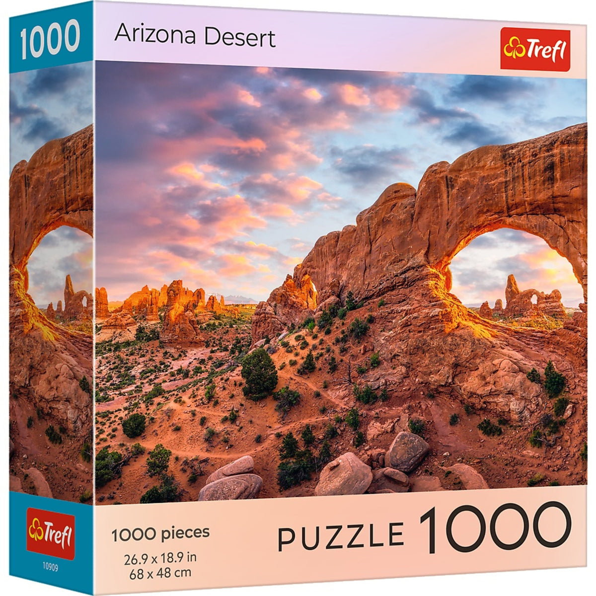 Red National Parks: Arizona Desert 1000 Piece Puzzle