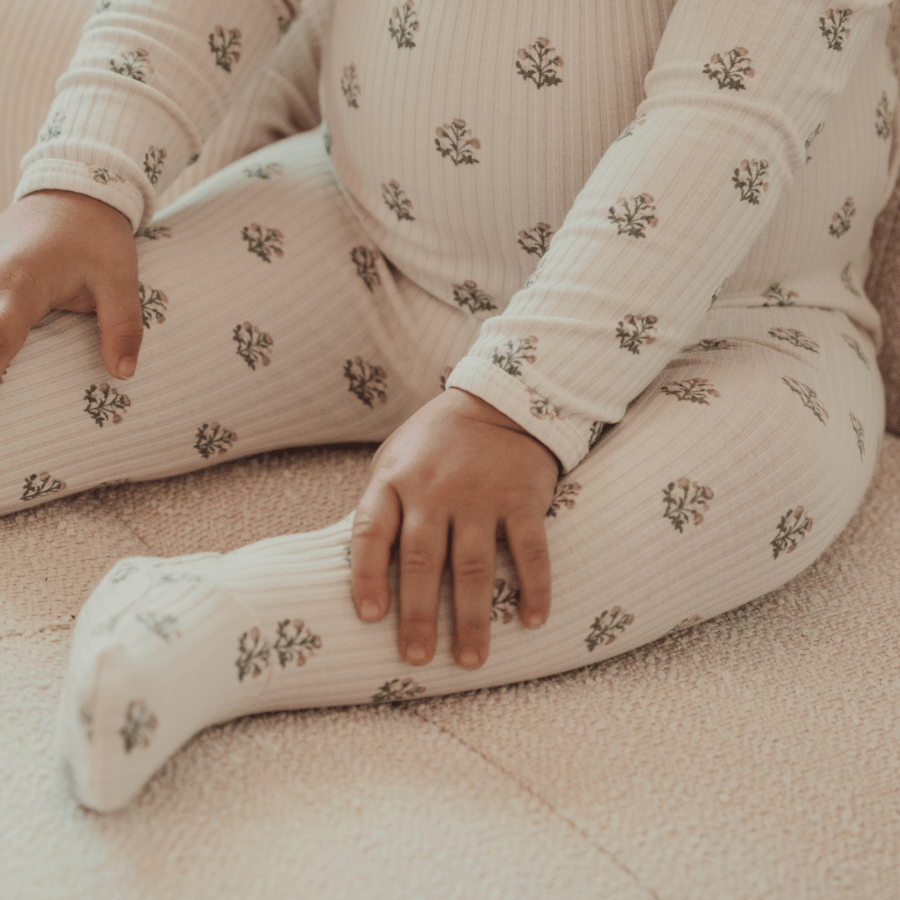 The Printed Bib - Zara Pink